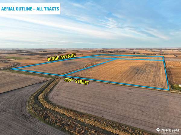 240 Acres of Recreational Land for Auction in Clarksville, Iowa