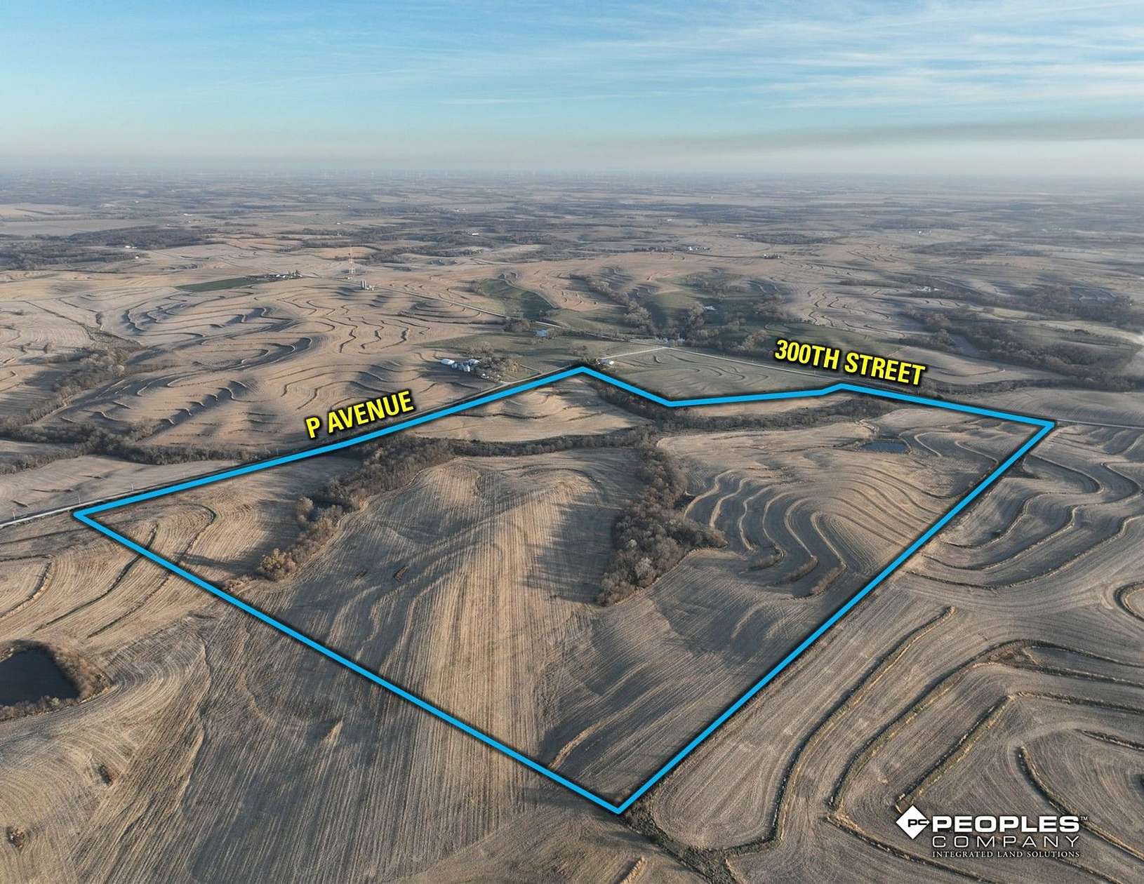 205 Acres of Land for Sale in College Springs, Iowa