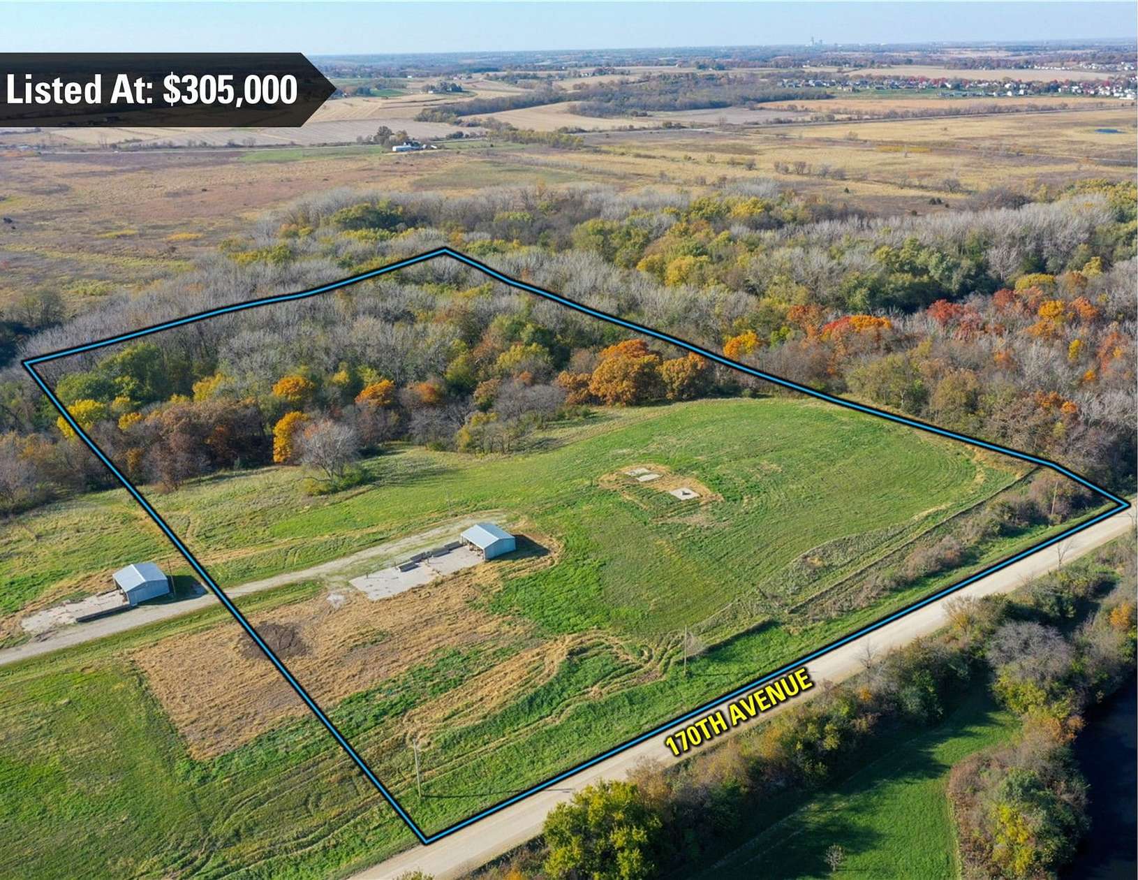 79.7 Acres of Recreational Land for Sale in Carlisle, Iowa