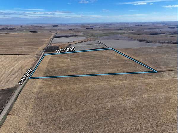 40 Acres of Recreational Land & Farm for Auction in Emerson, Nebraska