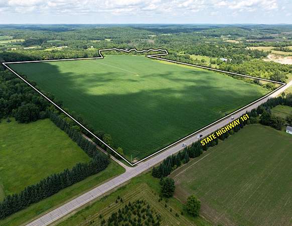 1,120 Acres of Recreational Land & Farm for Auction in Iola, Wisconsin