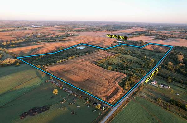 75 Acres of Recreational Land & Farm for Sale in Osceola, Iowa