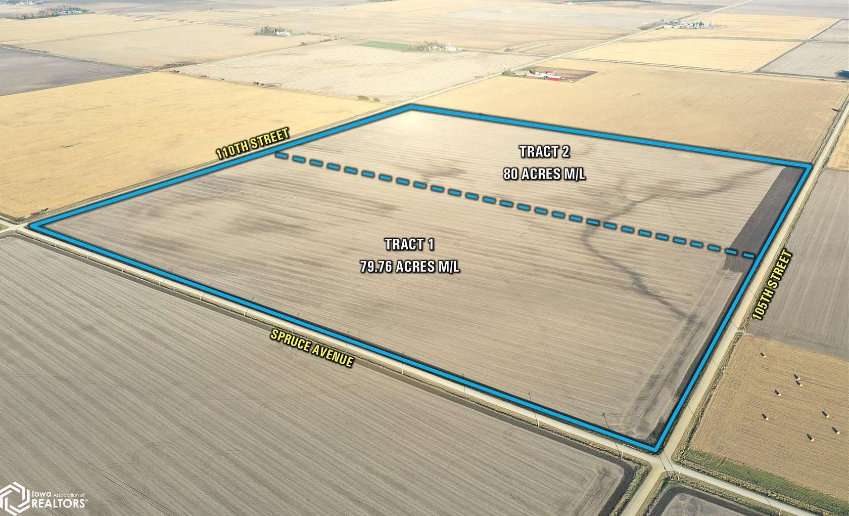 160 Acres of Agricultural Land for Auction in Sheffield, Iowa