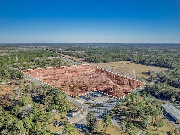 26.6 Acres of Commercial Land for Sale in Crawfordville, Florida