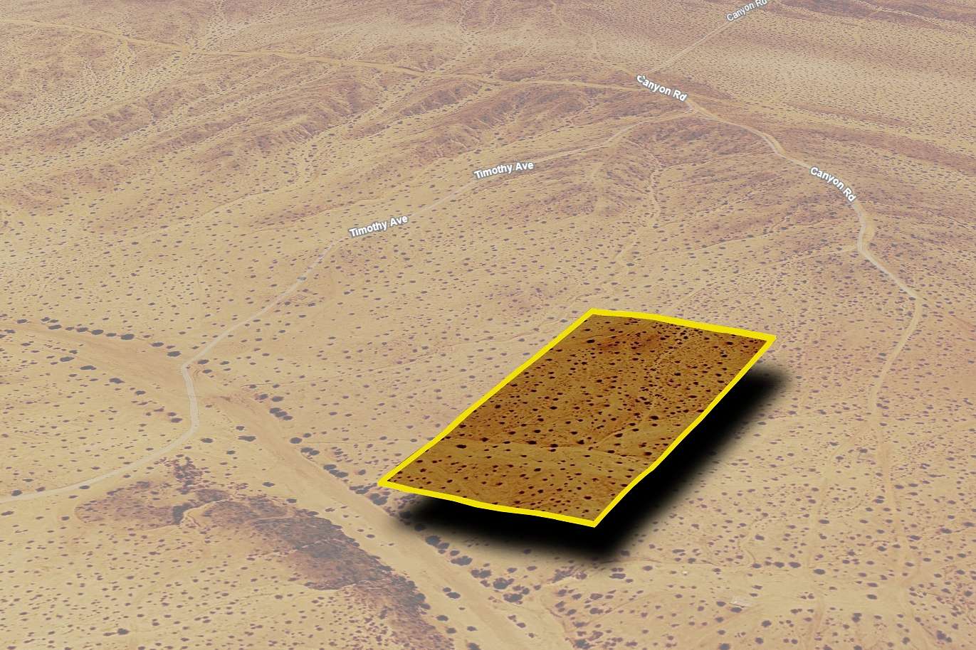 5 Acres of Residential Land for Sale in Twentynine Palms, California