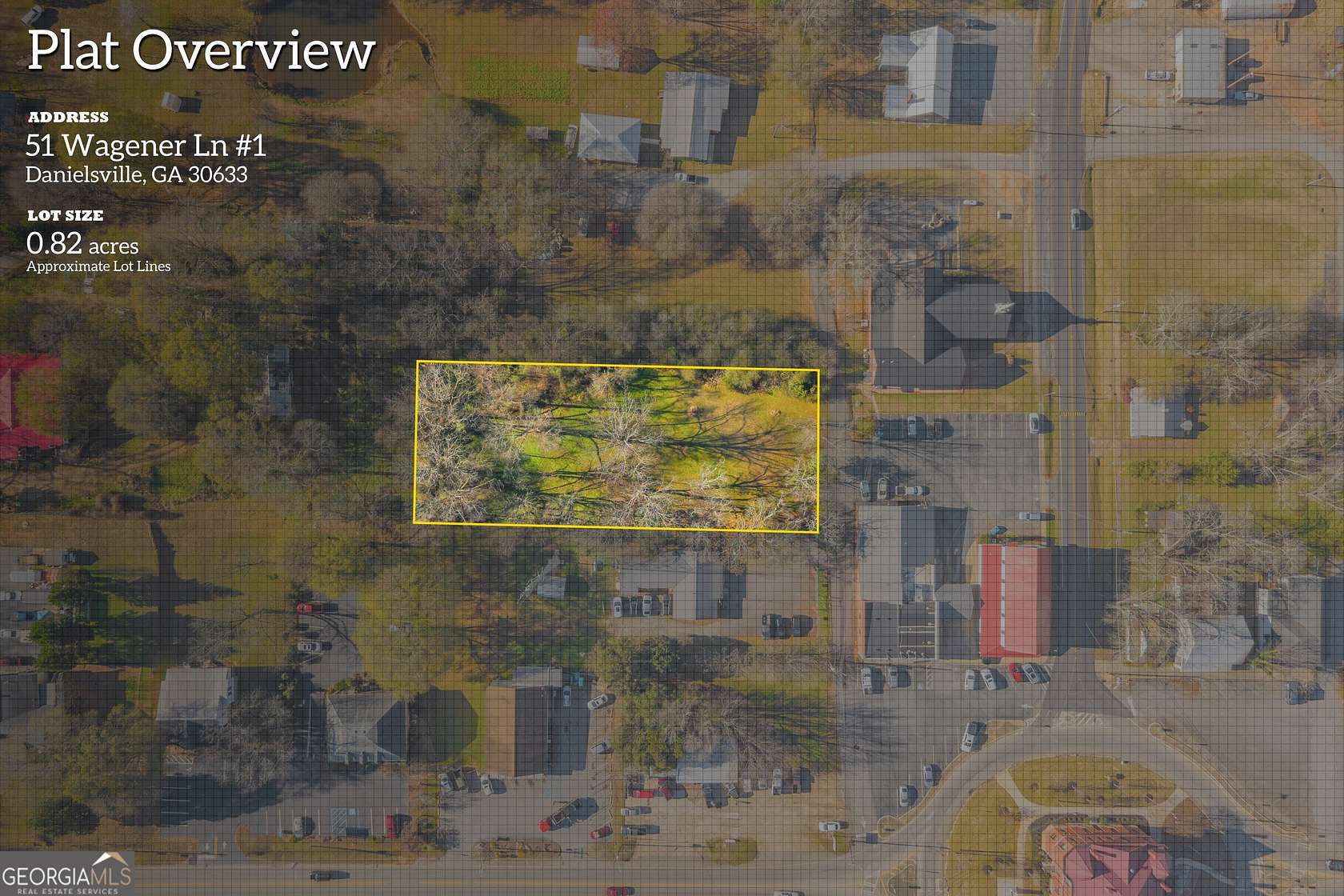 0.82 Acres of Land for Sale in Danielsville, Georgia