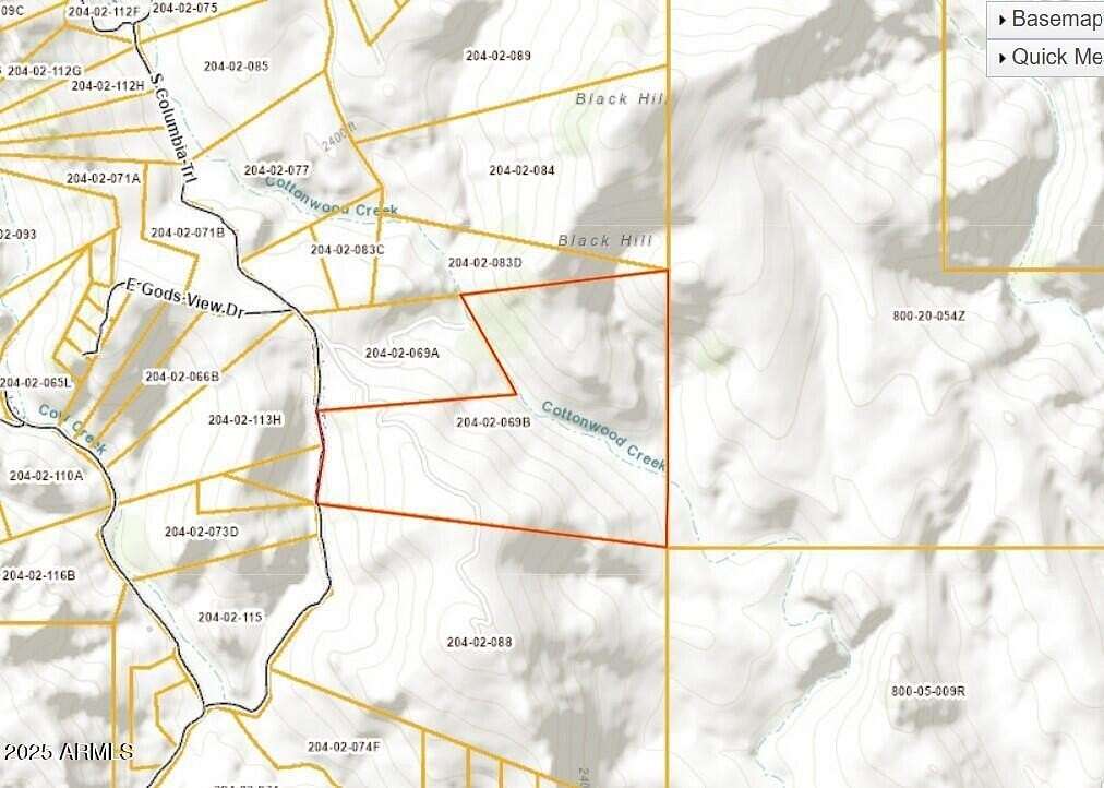 134 Acres of Recreational Land for Sale in Morristown, Arizona