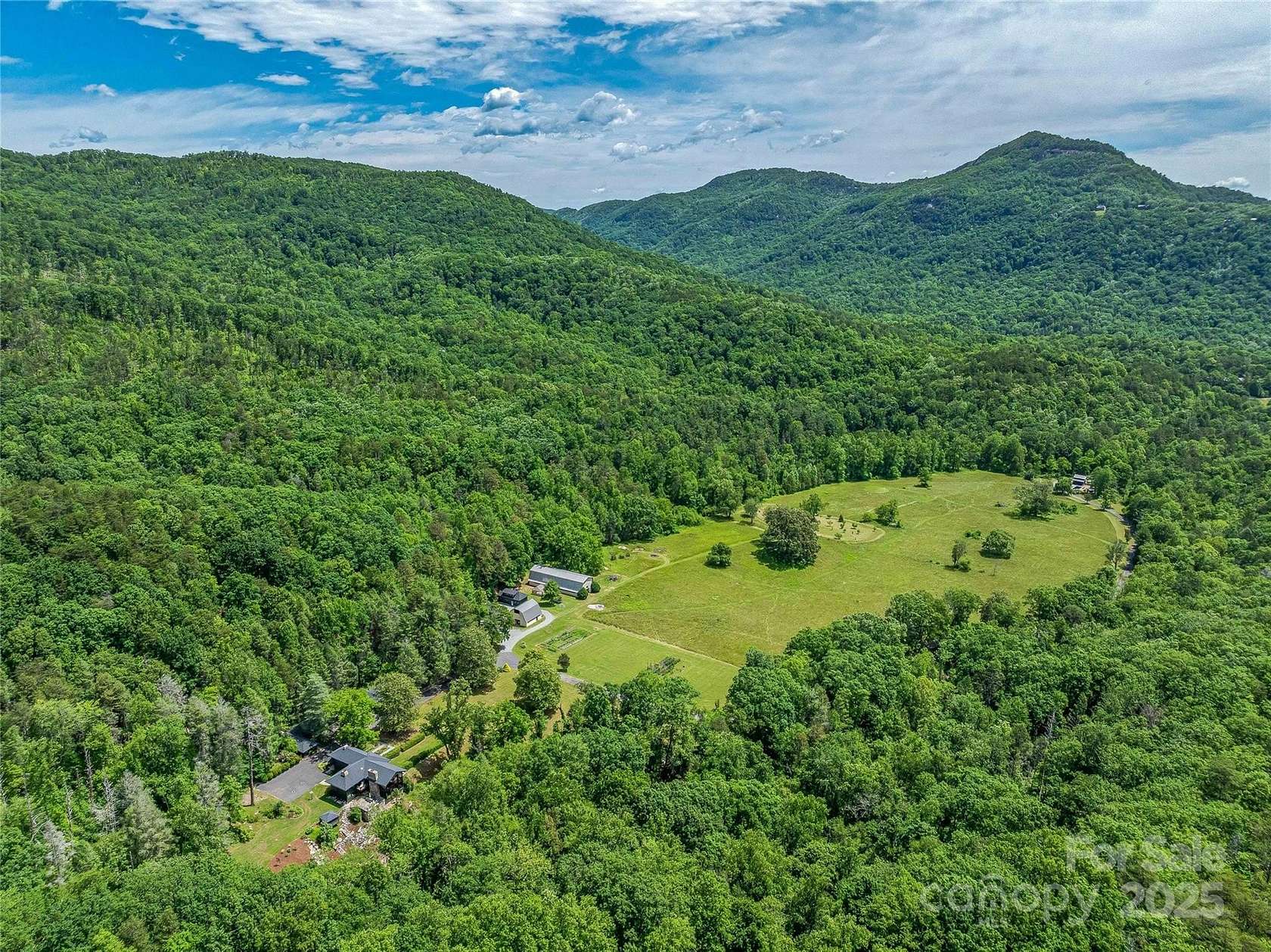 118 Acres of Land with Home for Sale in Lake Lure, North Carolina