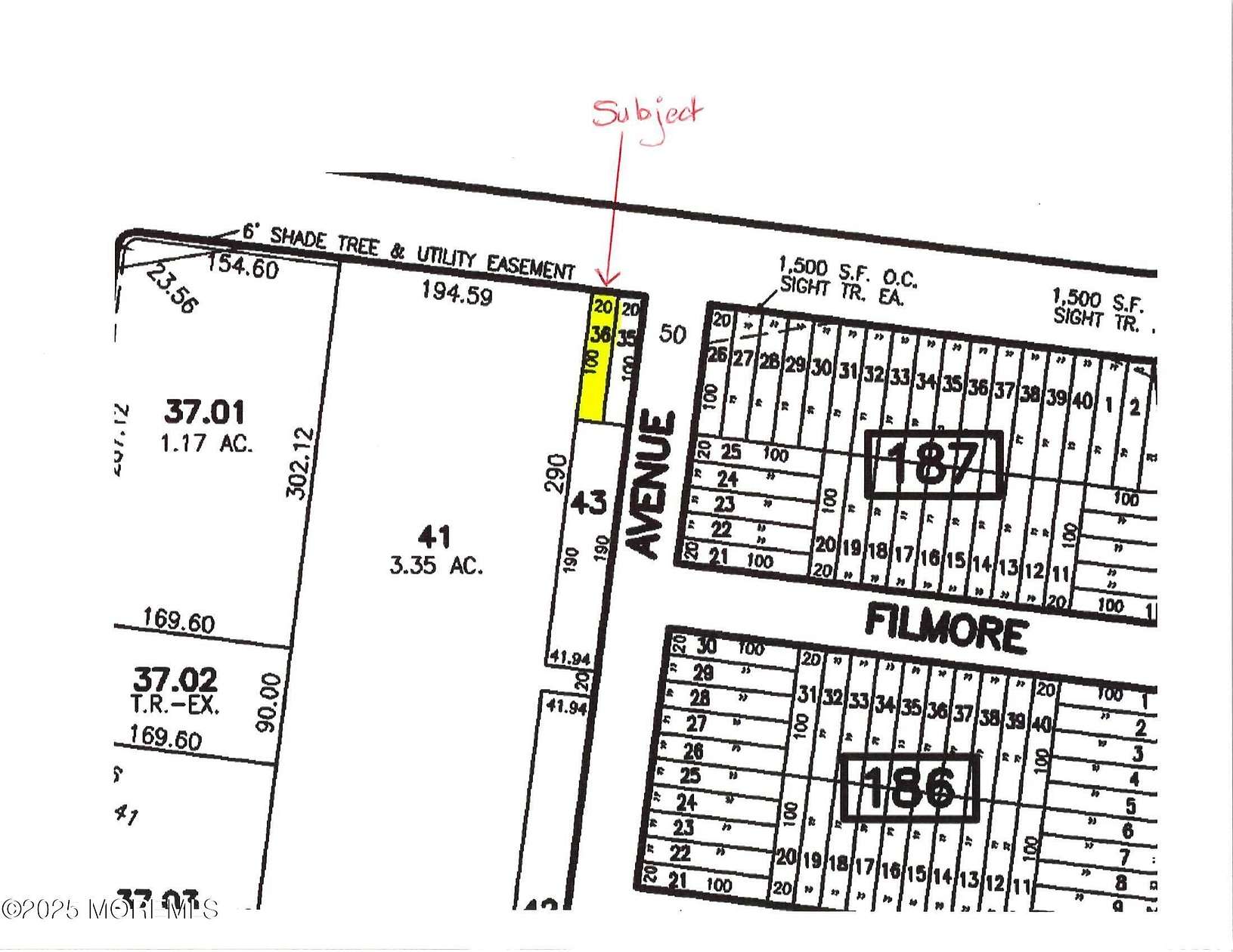 0.05 Acres of Land for Sale in Toms River, New Jersey