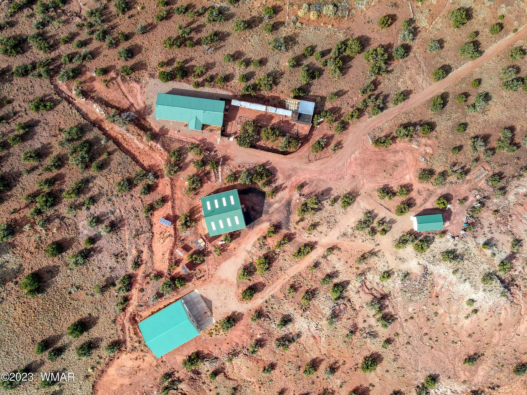 37.8 Acres of Land with Home for Sale in Concho, Arizona