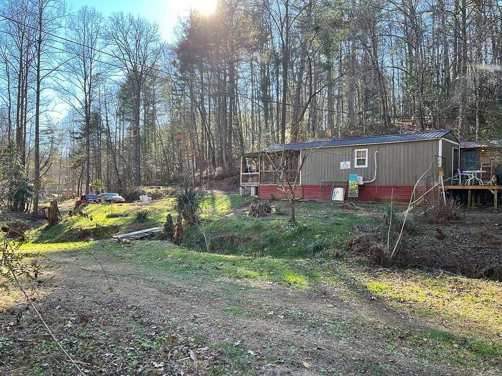 4 Acres of Residential Land with Home for Sale in Ellijay, Georgia