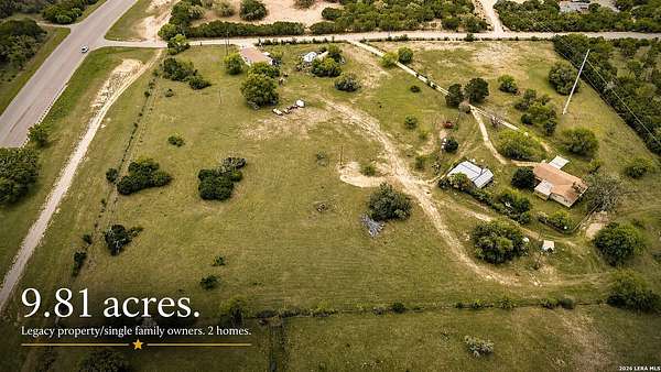 9.8 Acres of Improved Land for Sale in Pipe Creek, Texas