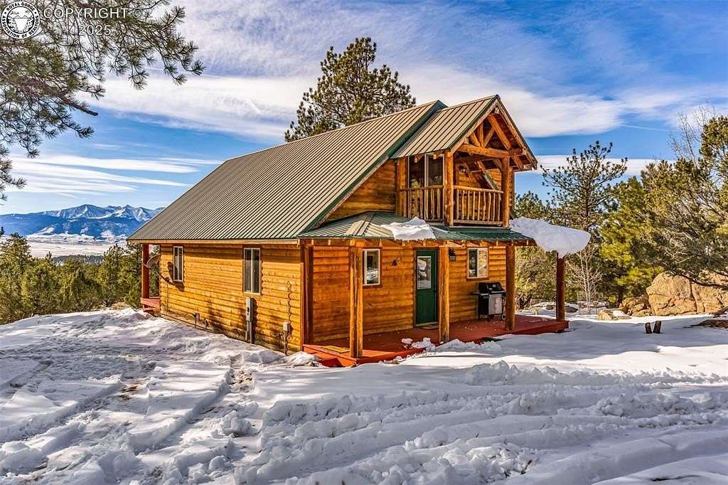 5.3 Acres of Residential Land with Home for Sale in Westcliffe, Colorado