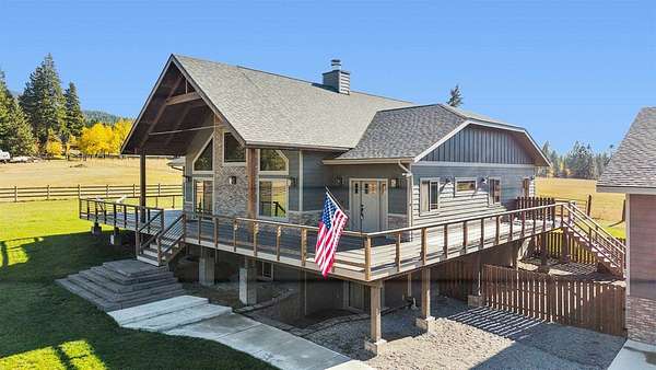 2 Acres of Residential Land with Home for Sale in Kalispell, Montana