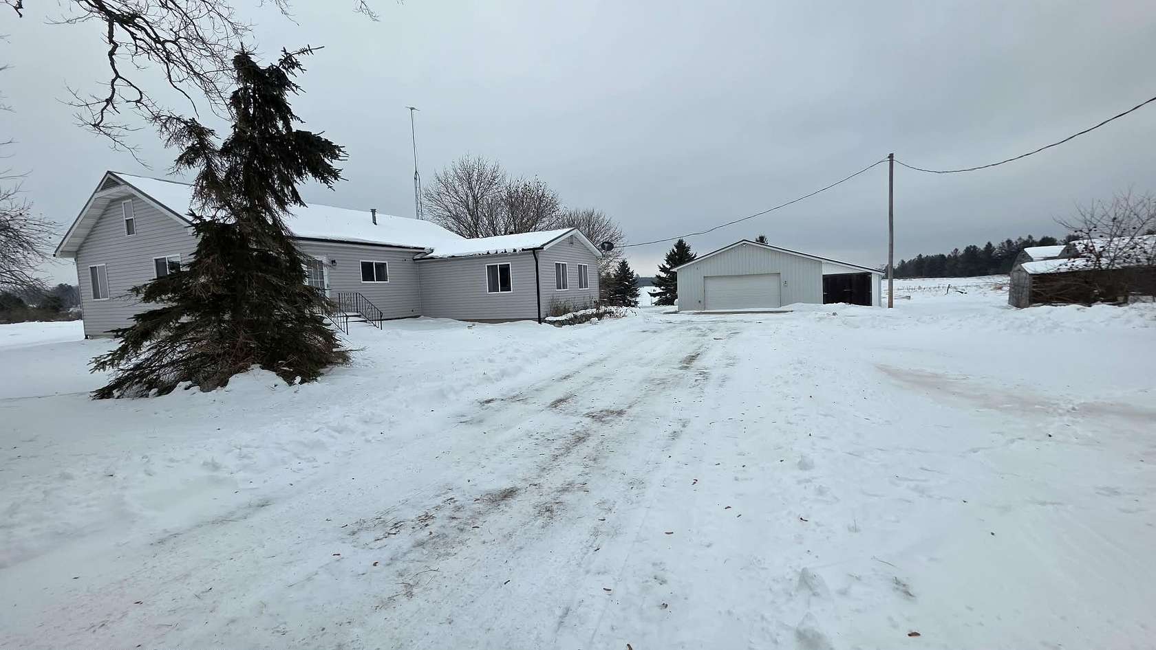 39 Acres of Land with Home for Sale in Harrisville, Michigan