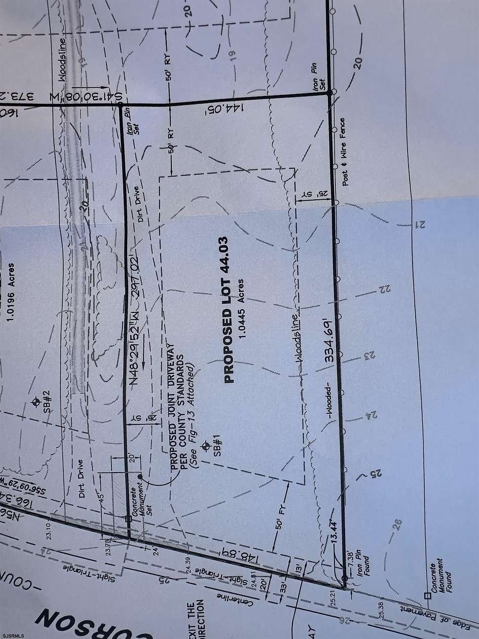 1 Acre of Residential Land for Sale in Ocean View, New Jersey