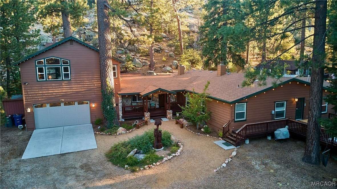 2 Acres of Residential Land with Home for Sale in Big Bear Lake, California