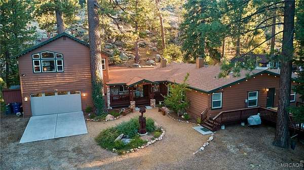 2 Acres of Residential Land with Home for Sale in Big Bear Lake, California