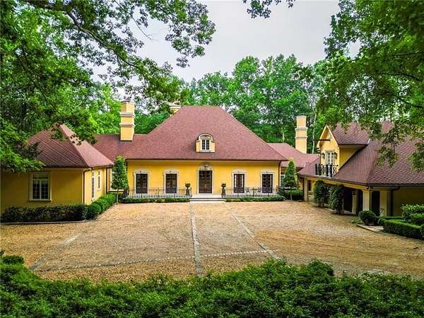 6.2 Acres of Residential Land with Home for Sale in Ball Ground, Georgia