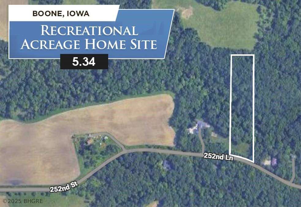 5.34 Acres of Residential Land for Sale in Boone, Iowa