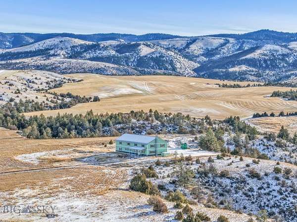10 Acres of Land with Home for Sale in Three Forks, Montana