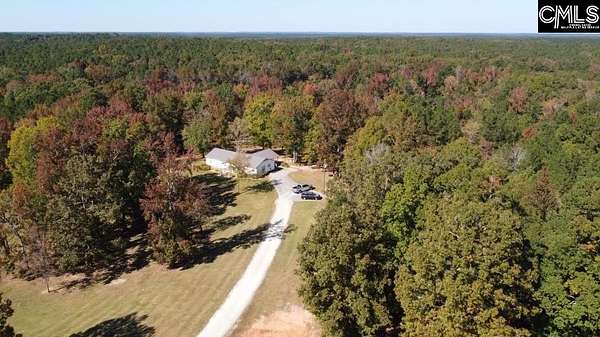 62.9 Acres of Land with Home for Sale in Great Falls, South Carolina