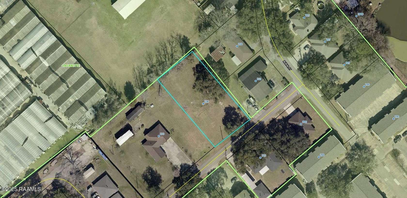 0.45 Acres of Residential Land for Sale in Lafayette, Louisiana