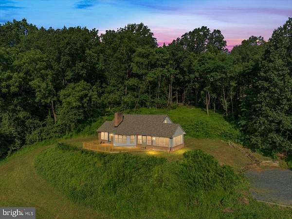 16.5 Acres of Land with Home for Sale in Bentonville, Virginia