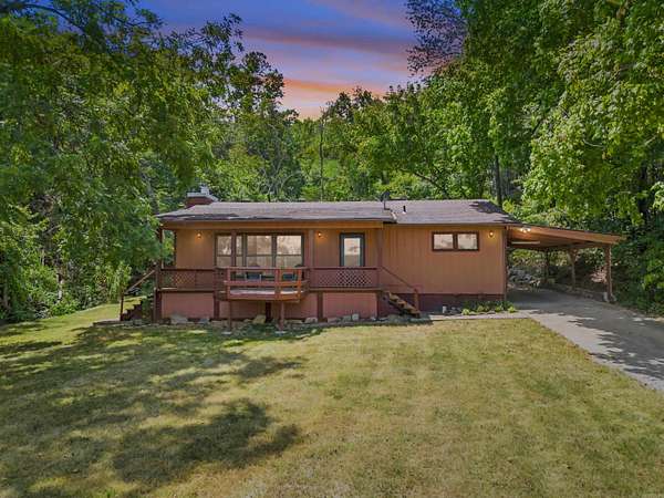 4.18 Acres of Land with Home for Sale in Norfork, Arkansas