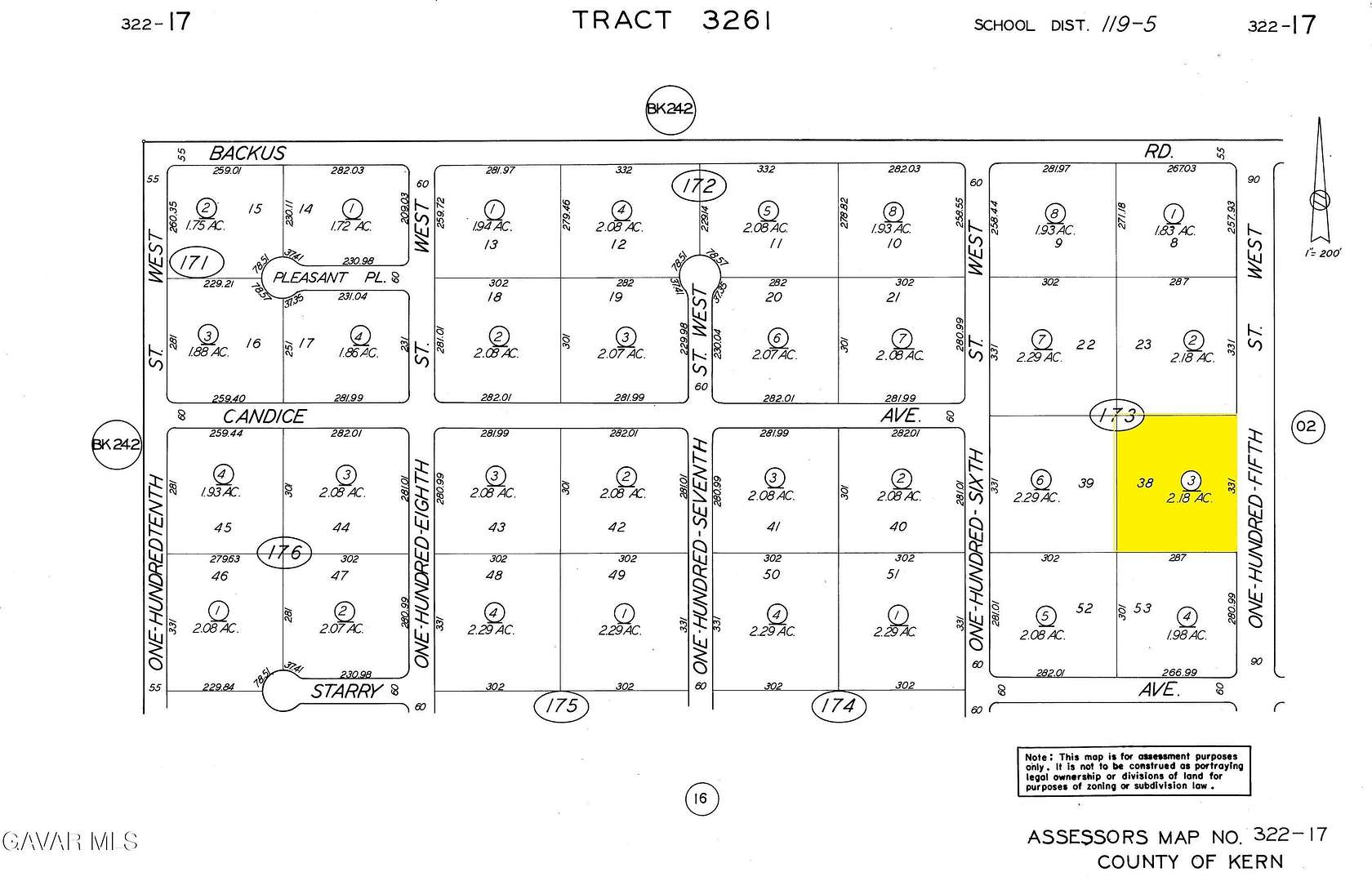 Residential Land for Sale in Rosamond, California