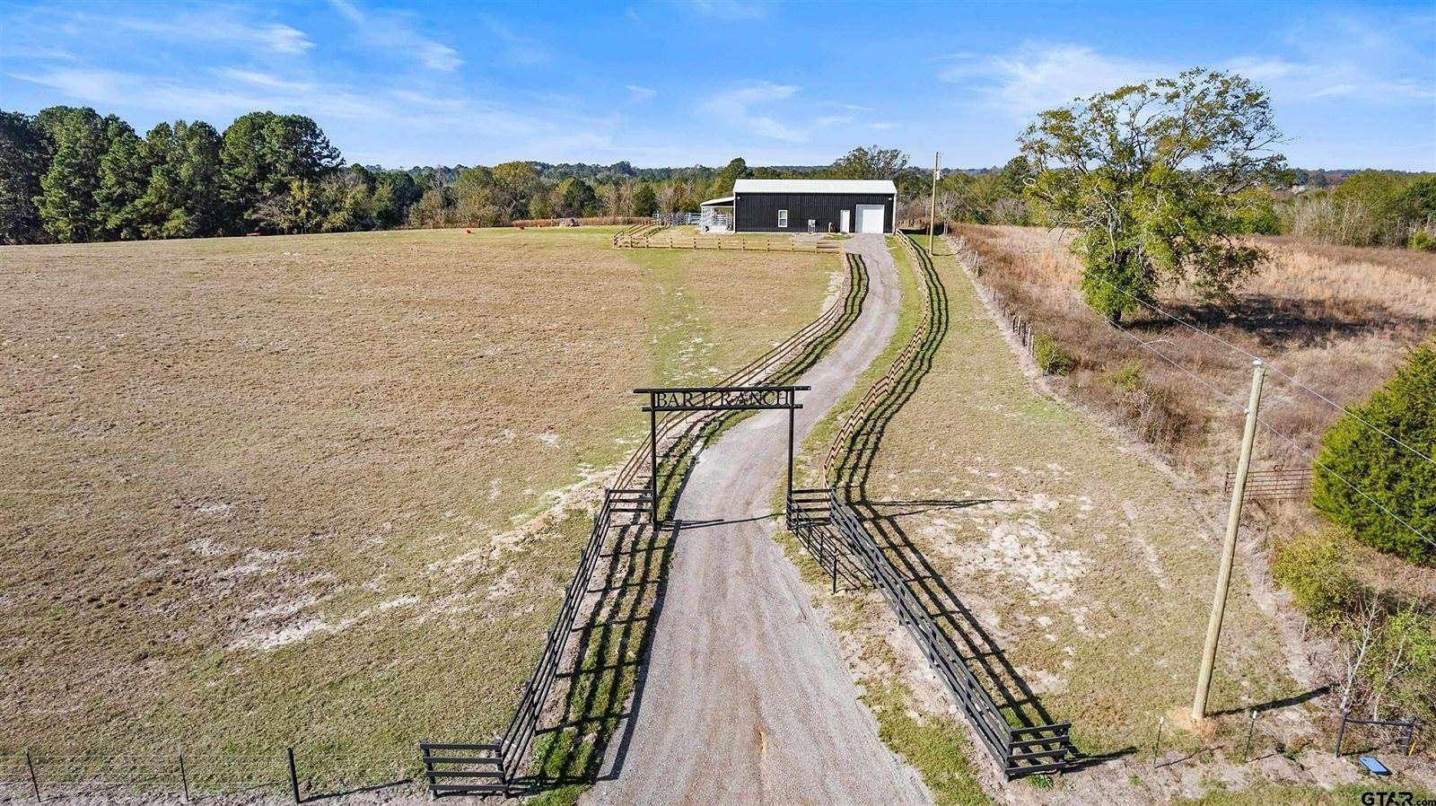 14.5 Acres of Land with Home for Sale in Tyler, Texas
