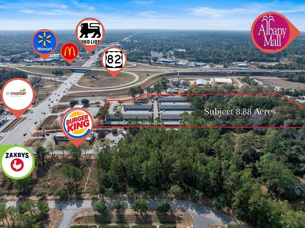 8.88 Acres of Improved Commercial Land for Sale in Albany, Georgia