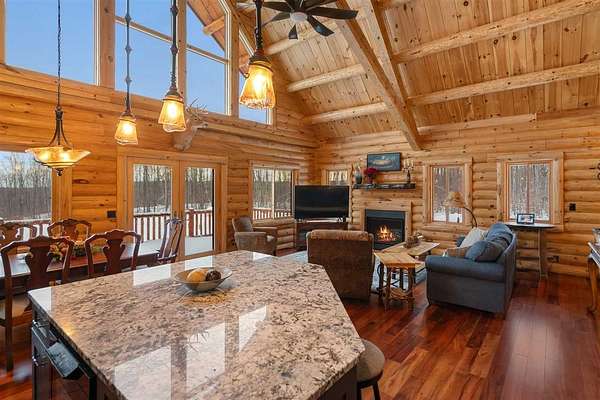 34 Acres of Recreational Land with Home for Sale in Harbor Springs, Michigan