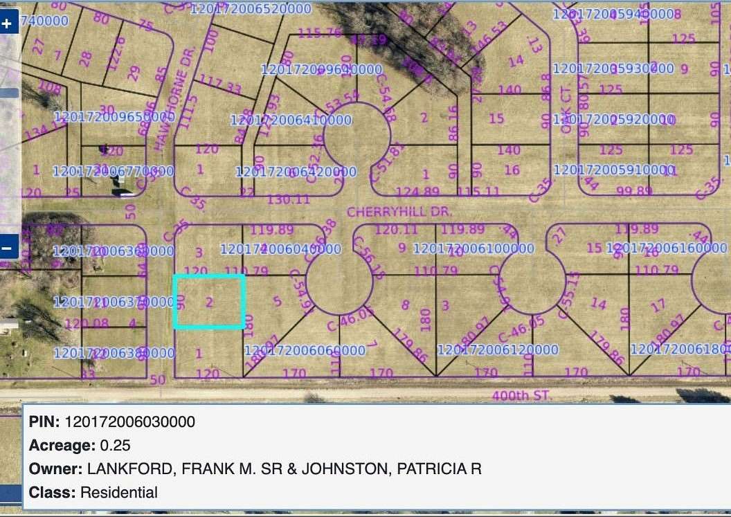 0.25 Acres of Residential Land for Sale in Moravia, Iowa