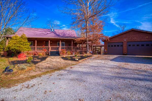 3.76 Acres of Land with Home for Sale in Allardt, Tennessee