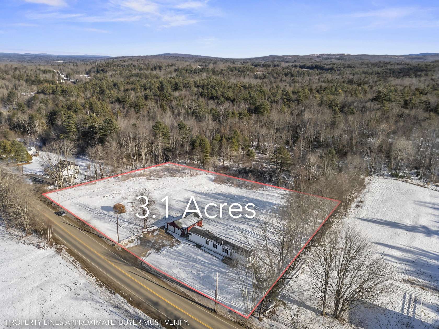 3.1 Acres of Residential Land with Home for Sale in Waldoboro, Maine