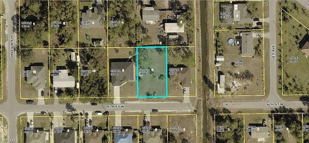 0.25 Acres of Residential Land for Sale in Lehigh Acres, Florida