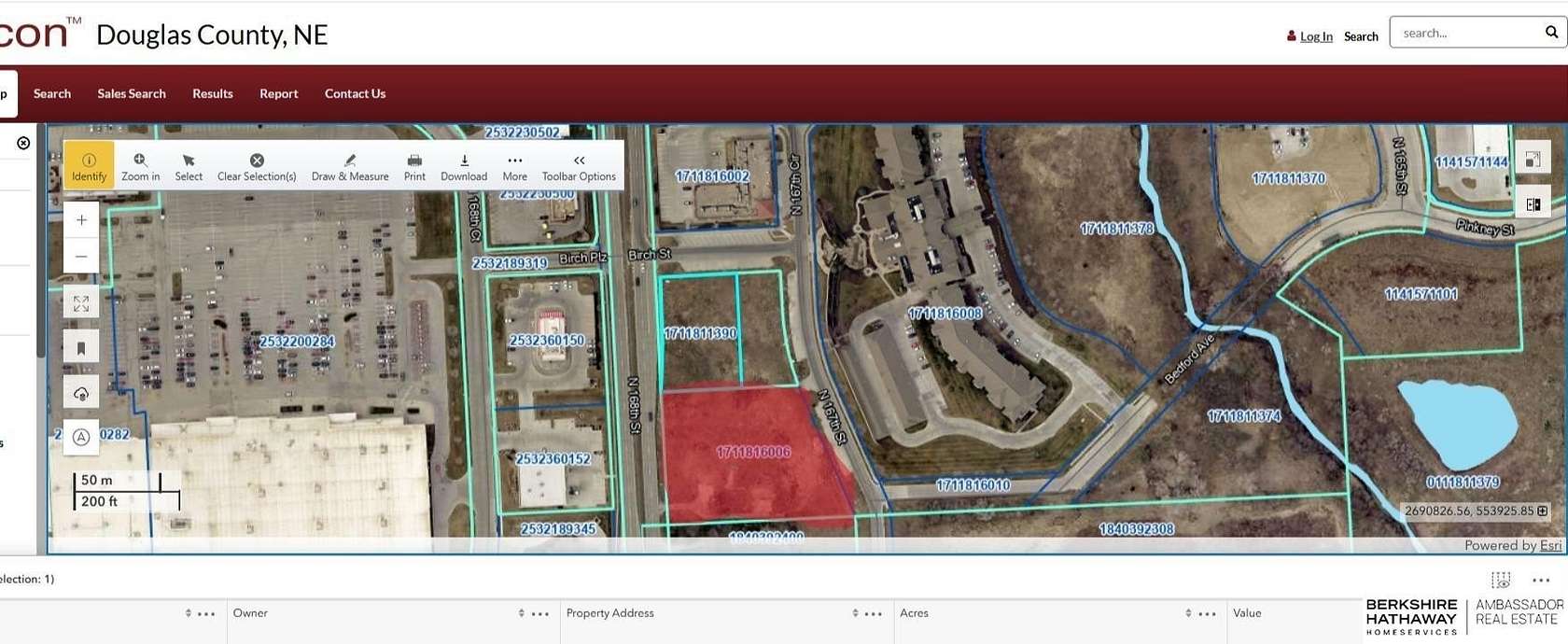 1.73 Acres of Commercial Land for Sale in Omaha, Nebraska
