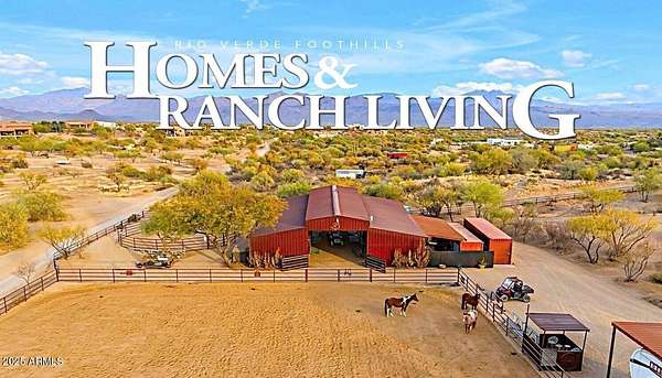 5 Acres of Land with Home for Sale in Scottsdale, Arizona