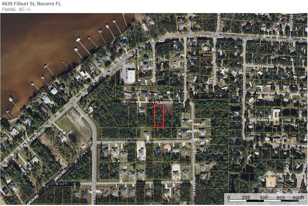 0.6 Acres of Residential Land for Sale in Navarre, Florida