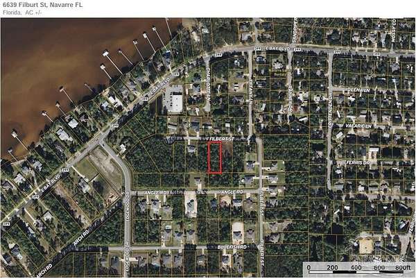 0.6 Acres of Residential Land for Sale in Navarre, Florida