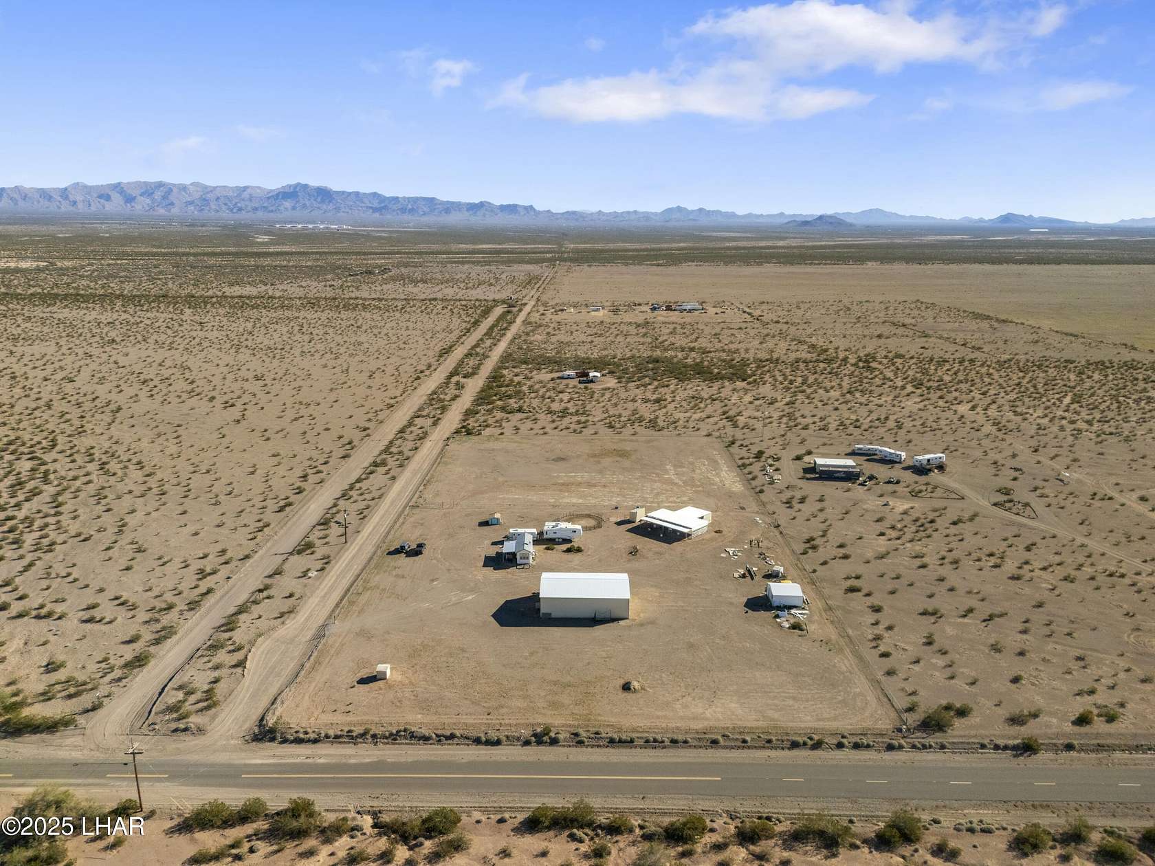 5 Acres of Land with Home for Sale in Salome, Arizona