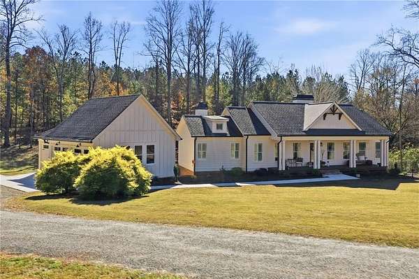 6.1 Acres of Land with Home for Sale in Canton, Georgia