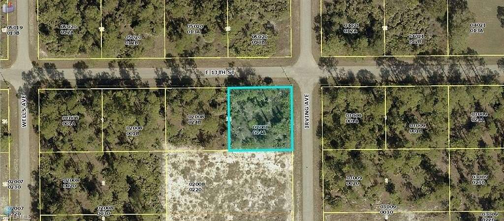 0.25 Acres of Residential Land for Sale in Lehigh Acres, Florida
