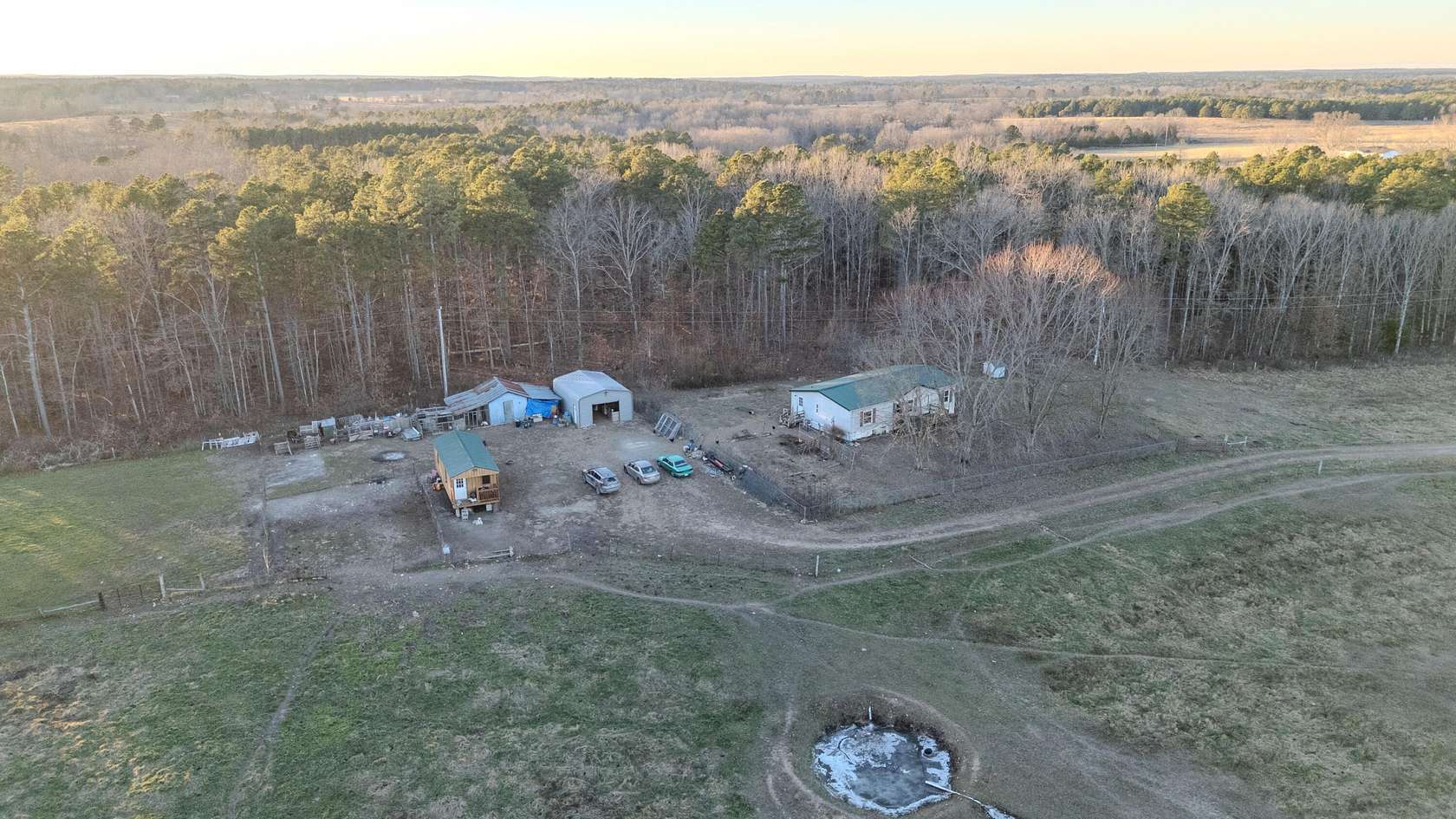 18.5 Acres of Land with Home for Sale in Summersville, Missouri