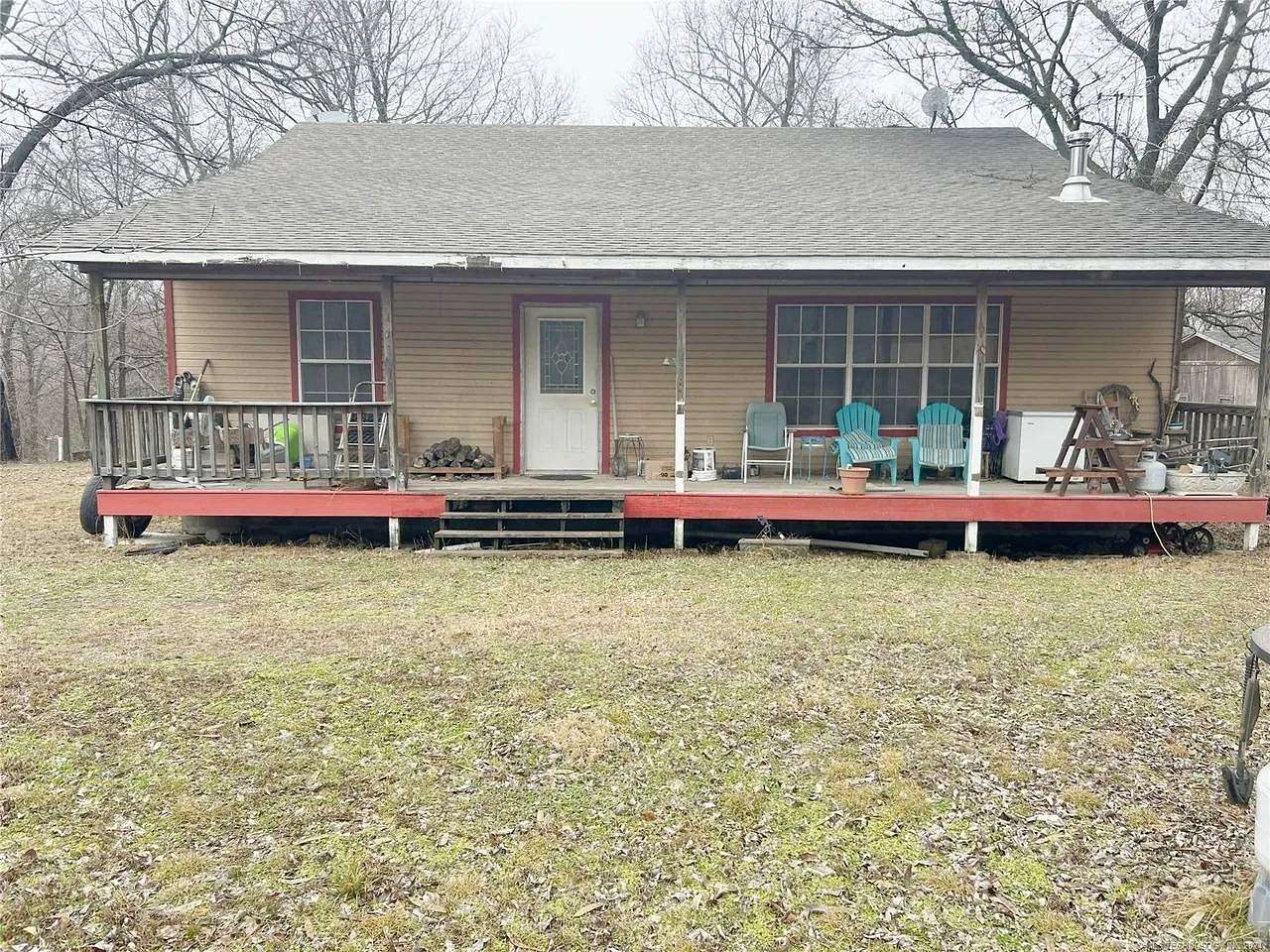 3.33 Acres of Residential Land with Home for Sale in Salina, Oklahoma