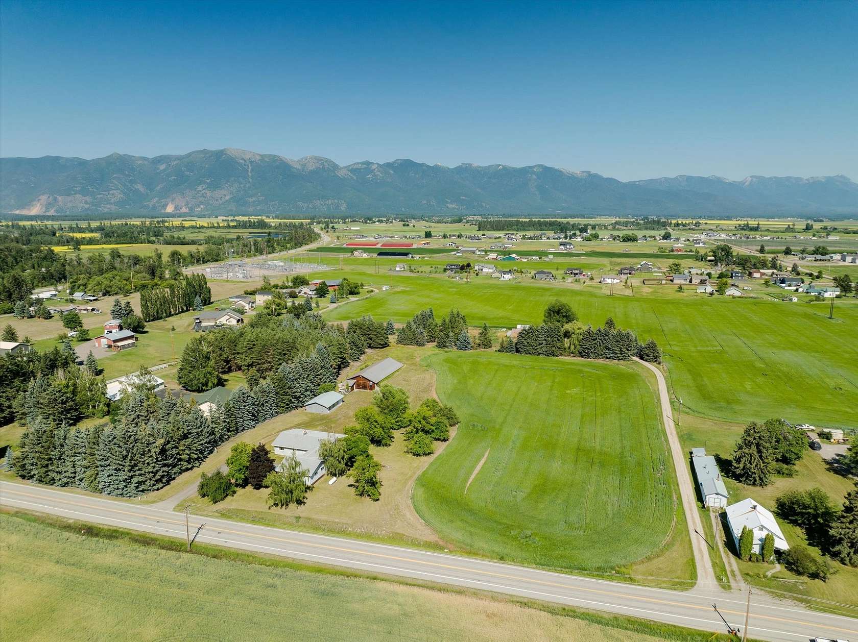 5 Acres of Land with Home for Sale in Kalispell, Montana