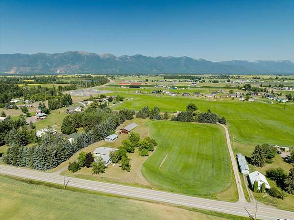 5 Acres of Land with Home for Sale in Kalispell, Montana