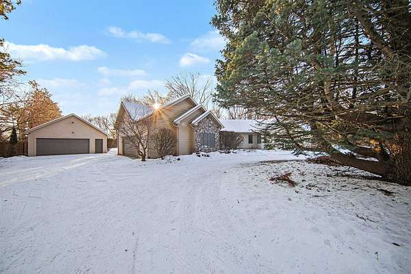 4 Acres of Residential Land with Home for Sale in Jackson, Michigan