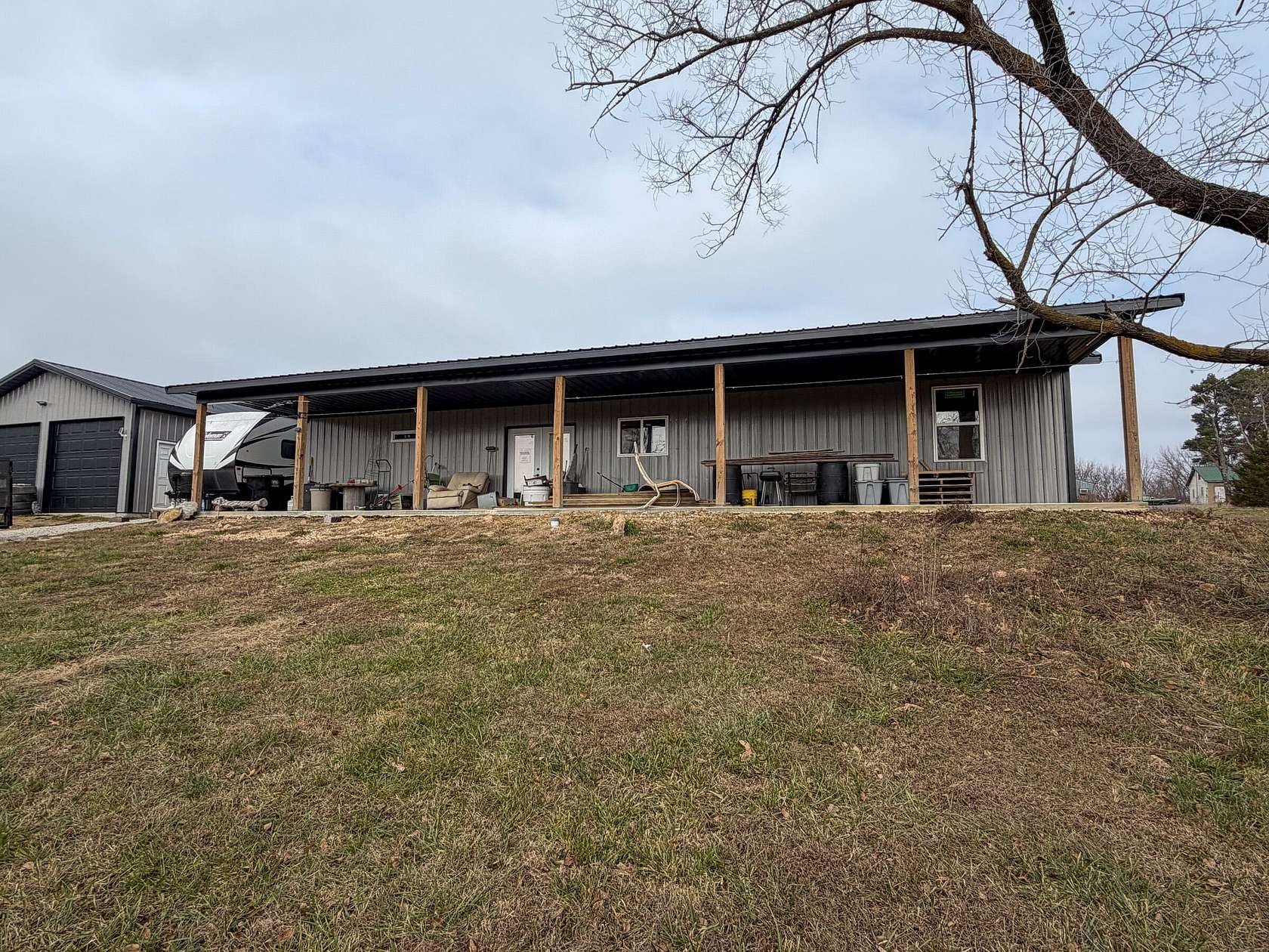 21 Acres of Land with Home for Sale in Mountain Grove, Missouri